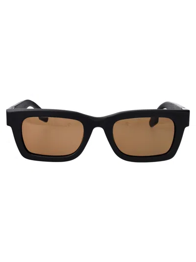 Vision Of Super Rectangular Sunglasses Vs0001 Sun 005 In Black