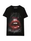 Vision Of Super Rock Mouth Print In Black
