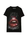 Vision Of Super Rock Mouth Print In Black