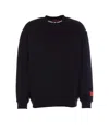 Vision Of Super Ruined Skull Sweatshirt In Black