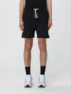 Vision Of Super Flame-embroidered Track Shorts In Black
