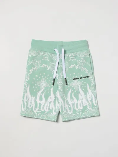 Vision Of Super Shorts  Kids Color Green
