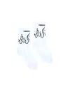 Vision Of Super Socks With Contour Flame In White