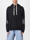 Vision Of Super Flame-embroidered Cotton Hoodie