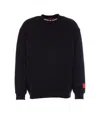 Vision Of Super Ruined Skull Sweatshirt In Black