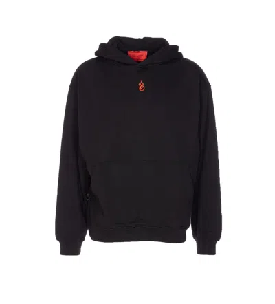 Vision Of Super Flames Hoodie In Black
