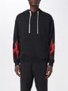 Vision Of Super Man Sweatshirt Black Size Xl Cotton In Black
