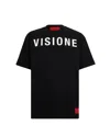 Vision Of Super Mermaid Vision Black T-shirt In Black