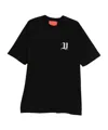 Vision Of Super T-shirt With Angel Print On The Back In Black