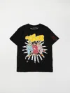 Vision Of Super T-shirt With Circus Print In Black