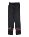 Vision Of Super Toddler Boy Pants Black Size 4 Polyester In Black