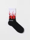 Vision Of Super Black Cotton Blend Socks In Black