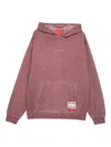 Vision Of Super Washed Dusty Mauve Oversized Sweatshirt In Pink