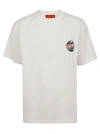 VISION OF SUPER WHITE T-SHIRT WITH RED CAR PRINT