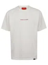 VISION OF SUPER WHITE T-SHIRT WITH VISION SLOGAN PRINT