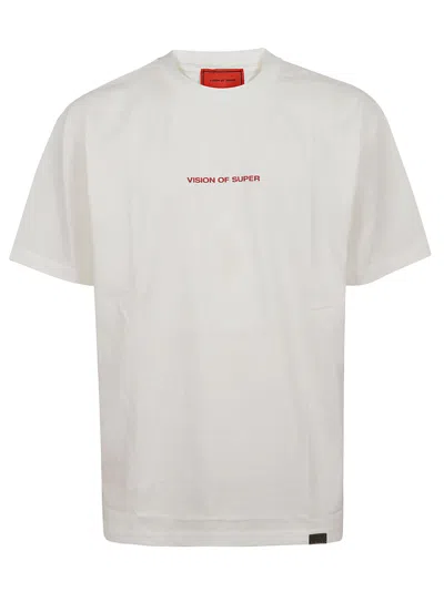 Vision Of Super White T-shirt With Vision Slogan Print