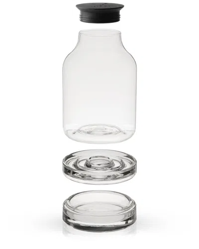 Viski 5pc Stacking Smoked Cocktail Kit In Transparent
