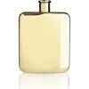 Viski Belmont Gold Plated Flask In Gold