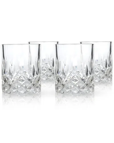 Viski Admiral Crystal Tumblers Set Of 4 In Clear