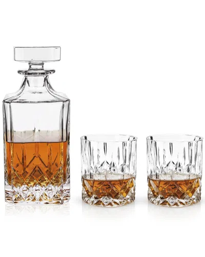 Viski Admiral Decanter & Tumbler Set In Transparent