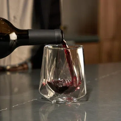 Viski Alchemi Aerating Wine Tasting Glass In Clear