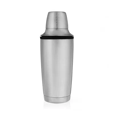 Viski Alchemi Vacuum Insulated Cocktail Shaker In Silver