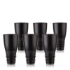 Viski Alchemi Repour Wine Saving Bottle Stoppers In Black