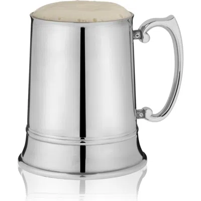 Viski Beer Stein In Silver