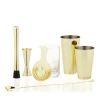 Viski Belmont 7-piece Barware Set In Gold