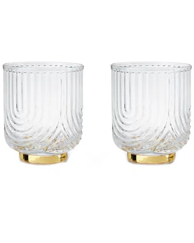 Viski Belmont Gatsby Glass Tumblers