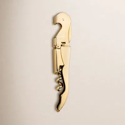 Viski Belmont Signature Waiter's Corkscrew In Gold