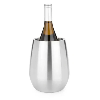 Viski Bottle Chiller In Silver