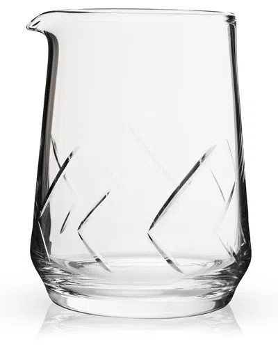 Viski Burke Cocktail 28oz Mixing Glass In Transparent