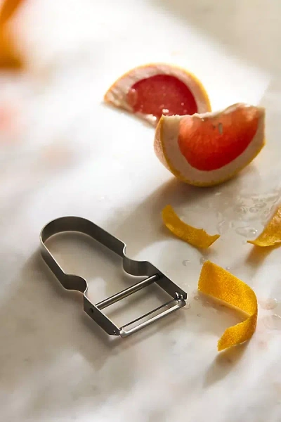Viski Citrus Peeler In Metallic