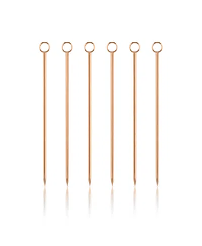 Viski Copper Cocktail Picks