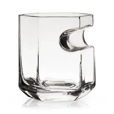 Viski Crystal Cigar Glass In Clear