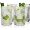Viski Set Of 4 Beau Highball Glasses In Clear