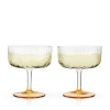 Viski Gatsby Coupes In Clear