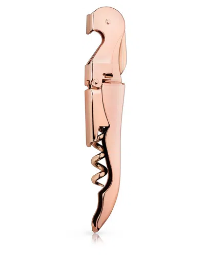 Viski Dnu Aur Discontinued  Copper Signature Double Hinged Corkscrew