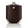 Viski Flask And Traveling Case In Brown