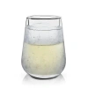 Viski Glacier Double Walled Chilling Wine Glass In Clear