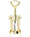 Viski Gold Winged Corkscrew In Gold