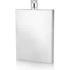 Viski Harrison 2 oz Slim Flask In Silver