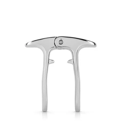Viski Harrison Champagne Puller In Silver