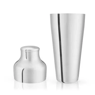 Viski Harrison Parisian Cocktail Shaker In Silver