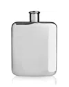 Viski Harrison Stainless Steel Flask In Silver