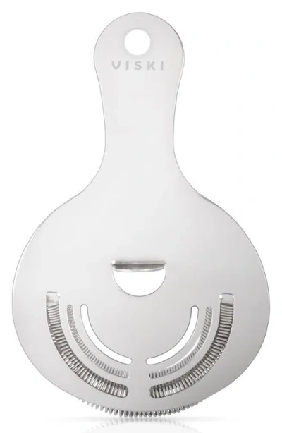 Viski Hawthorne Strainer In Silver