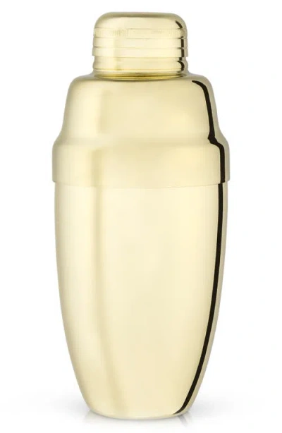 Viski Heavyweight Cocktail Shaker In Gold
