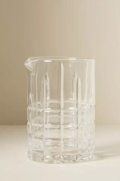Viski Highland Crystal Mixing Glass In Transparent
