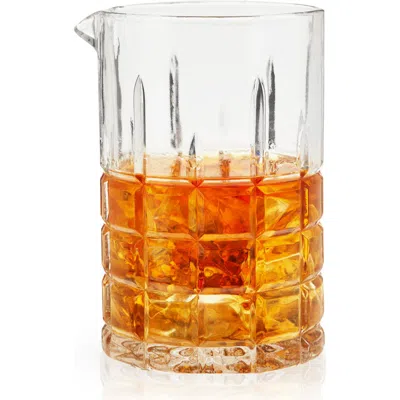 Viski Highland Crystal Mixing Glass In Clear